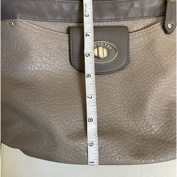 Rossetti Gray Shoulder Purse Mid-Sized - Picture 7 of 10